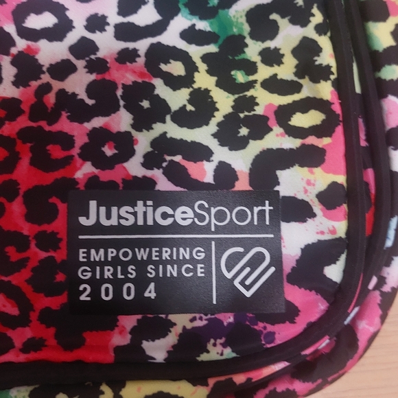 NWT Girl's Justice Sport Mini Backback Purse/Bag Multicolored Animal Print - Picture 3 of 10